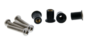 Scotty Well Nut Kit 4 Pack