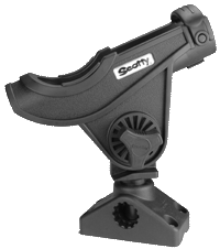 Scotty Bait Caster Rod Holder - Black