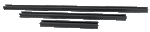 Scotty PVC Track Black 8"