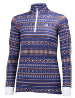 Helly Hansen Active Flow Graphic 1/2 Zip Long Sleeve Shirt (Womens)