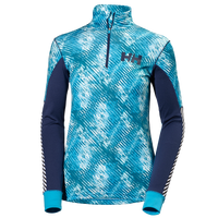 Helly Hansen Active Flow Graphic 1/2 Zip Long Sleeve Shirt (Womens)
