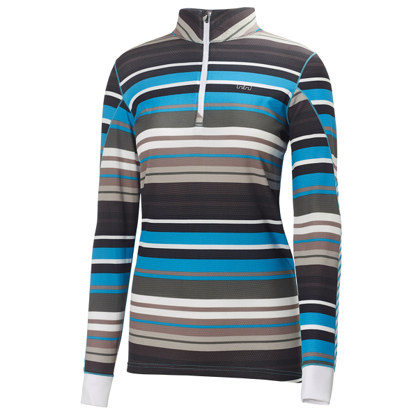 Helly Hansen Active Flow Graphic 1/2 Zip Long Sleeve Shirt (Womens)
