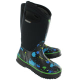 Bogs Classic Paint Splat Tall Waterproof Winter Boot (Kids)