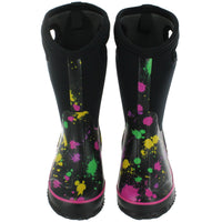 Bogs Classic Paint Splat Tall Waterproof Winter Boot (Kids)