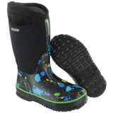 Bogs Classic Paint Splat Tall Waterproof Winter Boot (Kids)