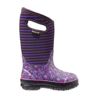Bogs Classic Flower Stripes Insulated Boot (Kids)