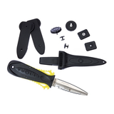 AquaLung Squeeze Lock Knife - Blunt Tip