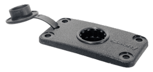Scotty Flush Deck Mount Bracket - Black