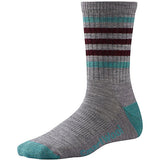 SmartWool Striped Hiking Light Crew Socks (Womens)